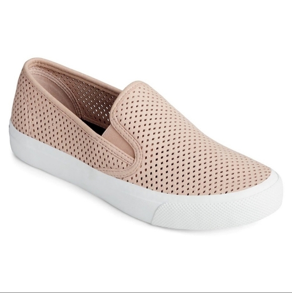 Sperry Seaside Womens‎ Slip-ons in Blush - Picture 1 of 9